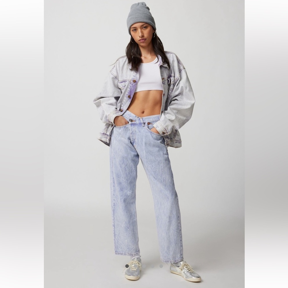 Vintage Levi’s purple acid wash